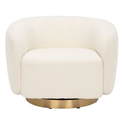 Safavieh Bernard Boucle Swivel Accent Chair