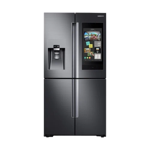 Samsung 22 cu. ft. Family Hub Counter Depth 4-Door Flex Refrigerator