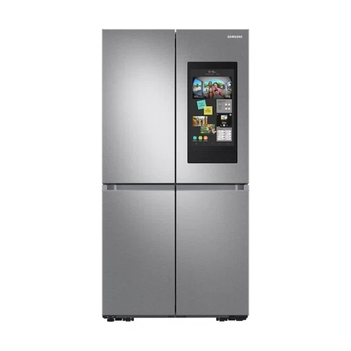 Samsung 23 cu. ft. Smart Counter Depth 4-Door Flex refrigerator with Family Hub and Beverage Center