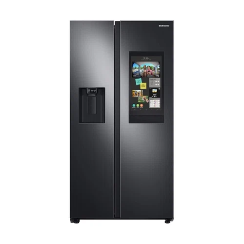 Samsung 26.7 cu. ft. Large Capacity Side-by-Side Refrigerator with Touch Screen Family Hub