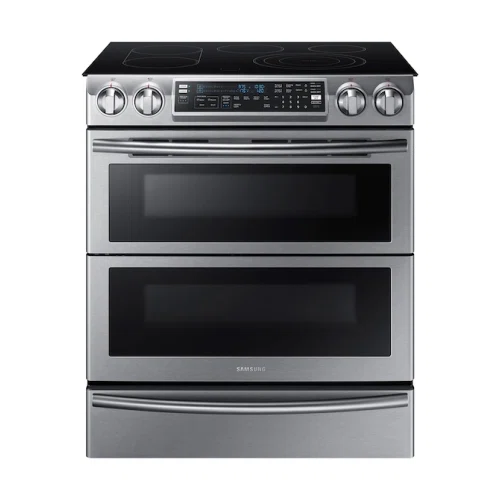 Samsung 5.8 cu. ft. Electric Flex Duo Slide-In Smart Range