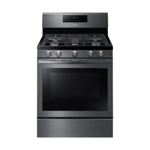 Samsung 5.8 Cu. Ft. Freestanding Gas Convection Range with Self-High Heat Cleaning 