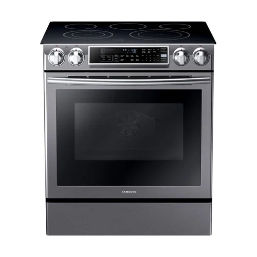 Samsung 5.8 Cu. Ft. Self-Cleaning Slide-In Electric Convection Range