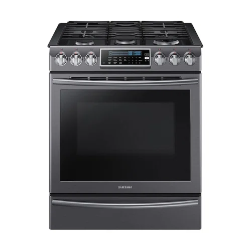 Samsung 5.8 cu. ft. Slide-In Gas Range with True Convection
