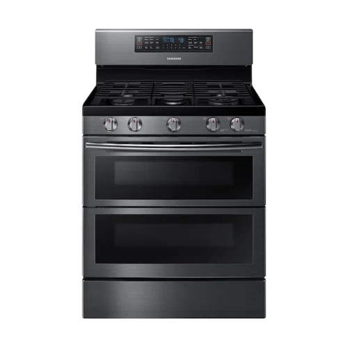 Samsung 5.8 cu ft. Smart Freestanding Gas Range with Flex Duo & Dual Door