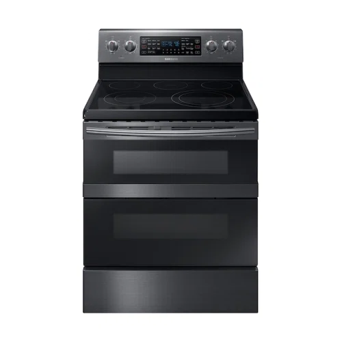 Samsung 5.9 cu ft. Smart Freestanding Electric Range with Flex Duo & Dual Door
