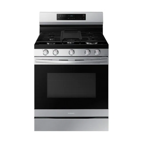 Samsung 6.0 cu. ft. Freestanding Gas Range with WiFi, No-Preheat Air Fry & Convection
