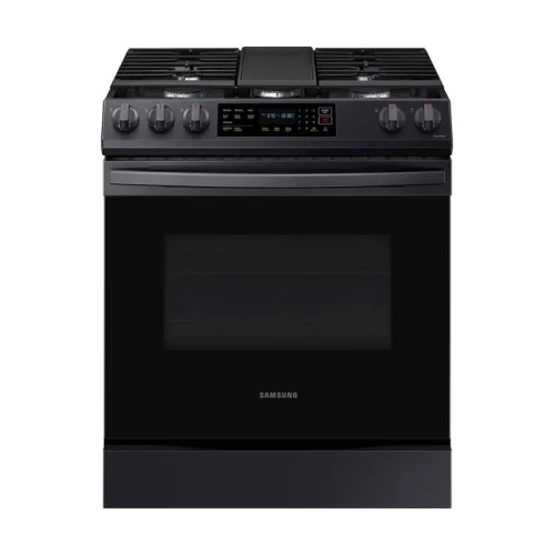 Samsung 6.0 cu. ft. Front Control Slide-In Gas Range with Convection & Wi-Fi