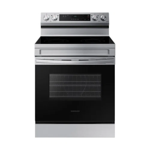 Samsung 6.3 cu. ft. Freestanding Electric Range with WiFi and Steam Clean