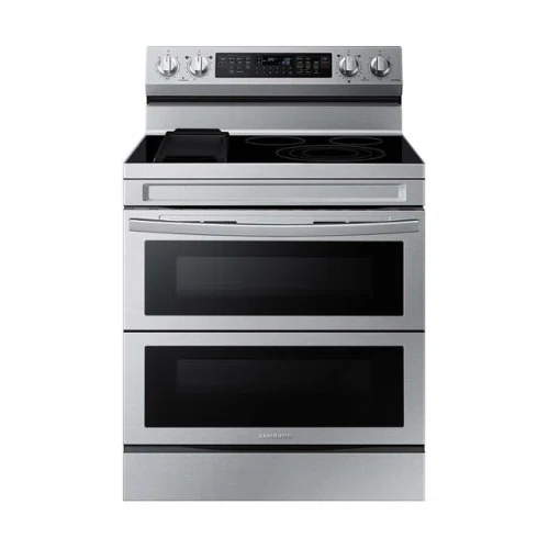 Samsung 6.3 cu. ft. Smart Freestanding Electric Range with Flex Duo, No-Preheat Air Fry & Griddle