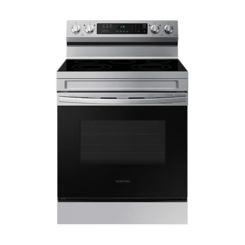 Samsung 6.3 cu. ft. Smart Freestanding Electric Range with Rapid Boil & Self Clean
