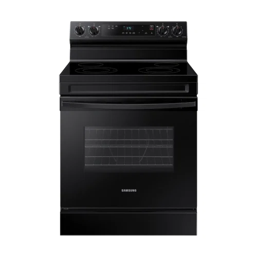 Samsung 6.3 cu. ft. Smart Freestanding Electric Range with Steam