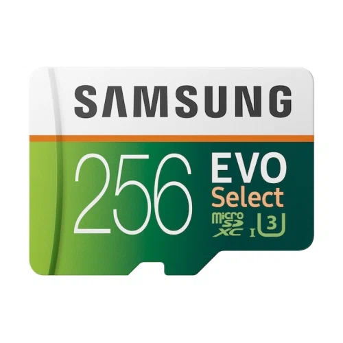 Samsung EVO Select microSD Memory Card 256GB