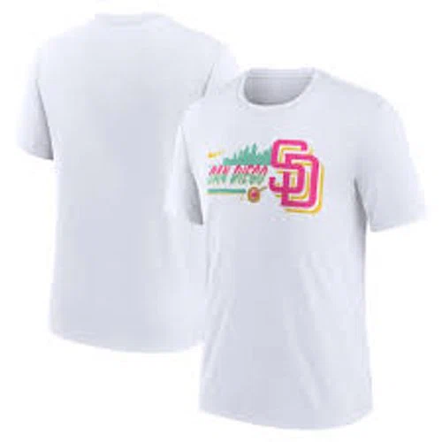 San Diego Padres Men's Nike City Connect Tri-Blend T-Shirt