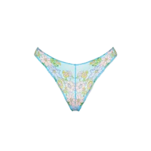Savage X Fenty Mod Poppy Lace Brazilian Panty