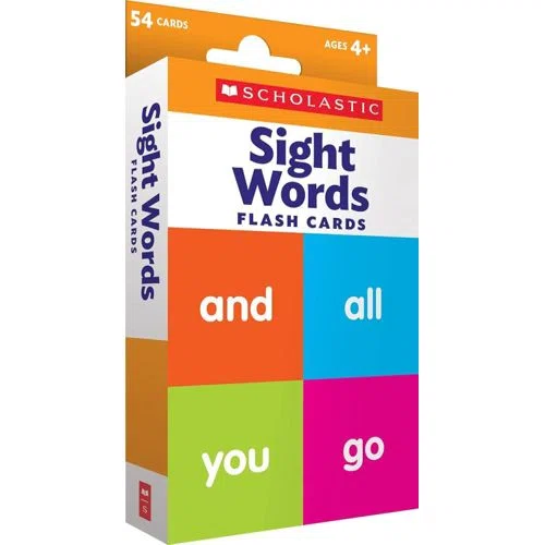 Scholastic Flash Cards Sight Words