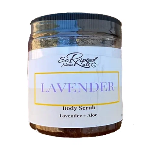 Scripted Naturals Lavender Body Scrub