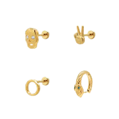 Secret Box New York Funky Nap Earrings Set