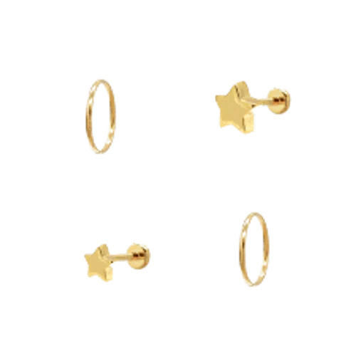 Secret Box New York Twinkle Nap Earrings Single Set