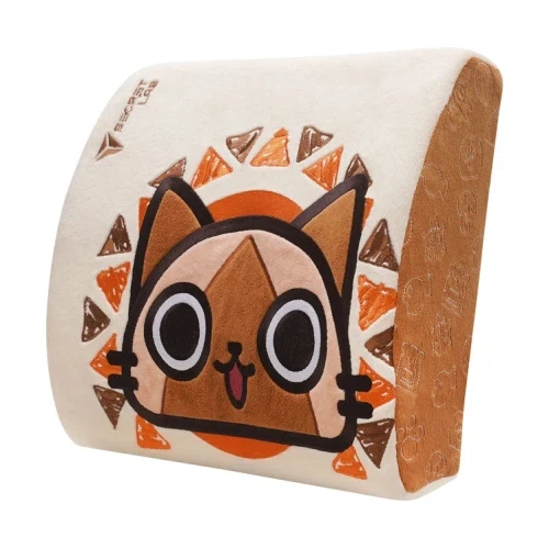 Secretlab Memory Foam Lumbar Pillow Monster Hunter Airou Edition