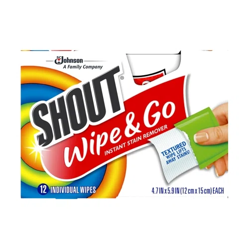 Shout Wipe & Go