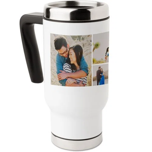 Shutterfly Gallery of Five Travel Mug with Handle