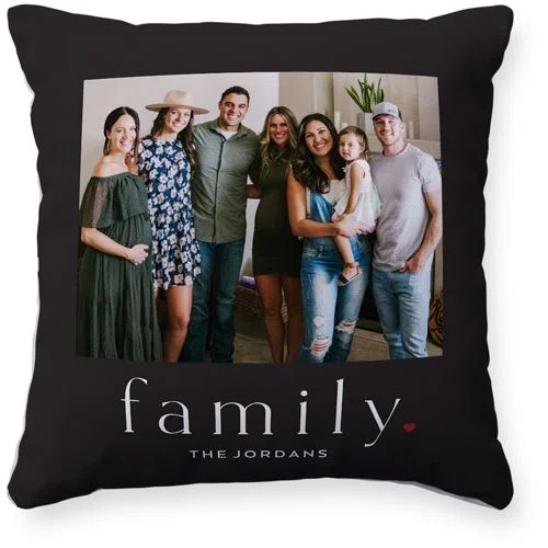 Shutterfly Modern Serif Family Pillow