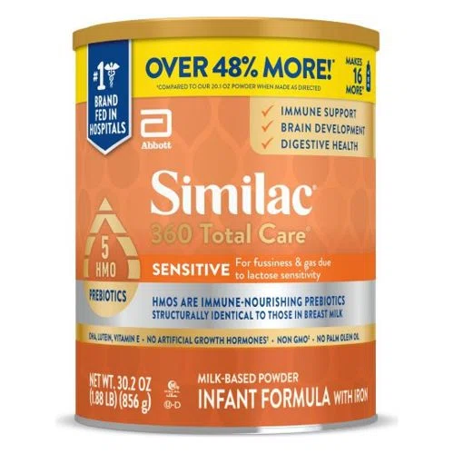 Similac 360 Total Care Sensitive Infant Formula Powder