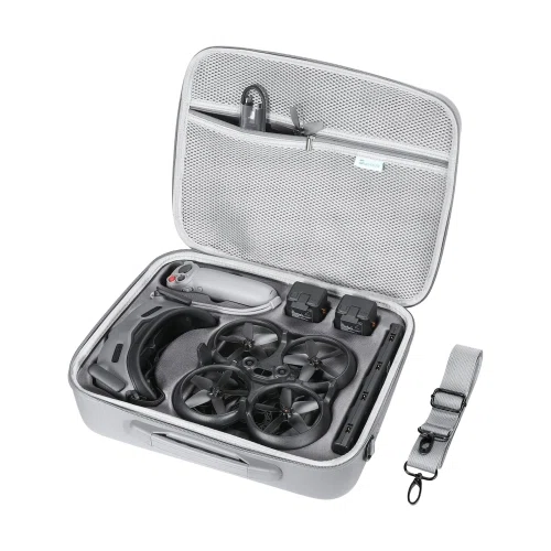Skyreat Avata Case, Portable PU Leather Shoulder Bag for DJI Avata Pro Mini FPV Drone View Combo with DJI Goggles 2