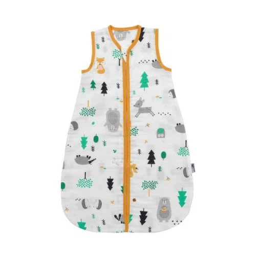 Slumbersac  Baby Summer Sleep Bag 100% Organic Muslin Cotton 0.5 Tog