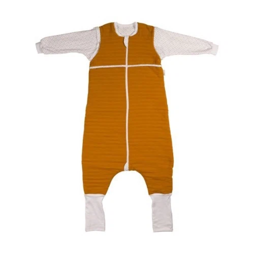 Slumbersac SlumberOrganix Sleep Bag with Feet with Non-Slip Soles made from 100% Organic-Muslin Cotton 2.5 Tog