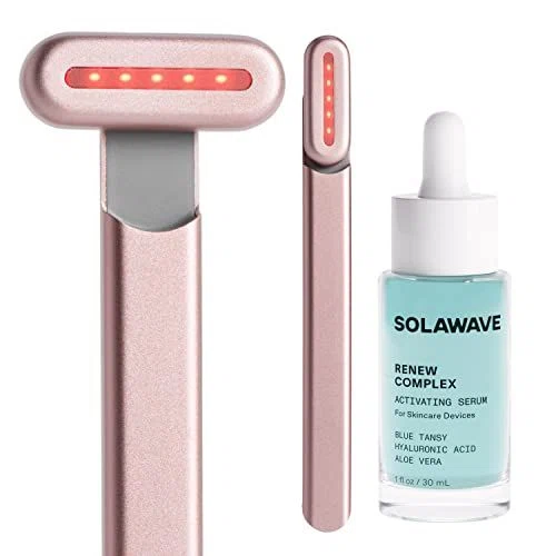 SolaWave 4-in-1 Advanced Skincare Wand & Serum Kit