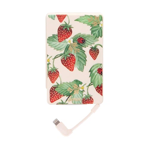 Sonix Fraise Strawberry Portable Chargers