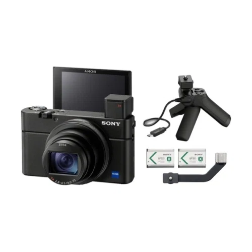 Sony Cyber-shot DSC-RX100 VII 20.1-Megapixel Shooting Grip Kit Digital Camera