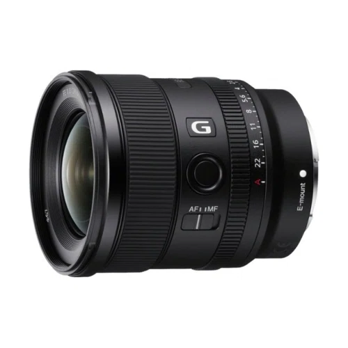 Sony FE 20mm f/1.8 G Ultra Wide Angle Prime Lens for E-mount Cameras
