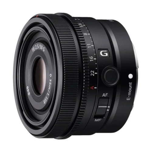 Sony FE 50mm F2.5 G Full-frame Ultra-compact G Lens for Sony Alpha E-mount Cameras