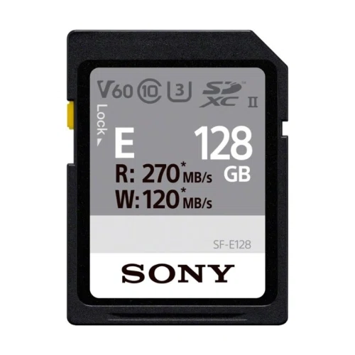 Sony SF-E Series 128GB SDXC UHS-II Memory Card