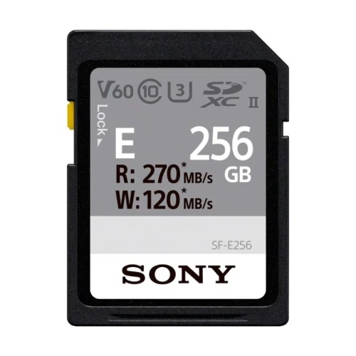 Sony SF-E Series 256GB SDXC UHS-II Memory Card