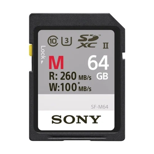 Sony SF-M Series 64GB SDXC UHS-II Memory Card