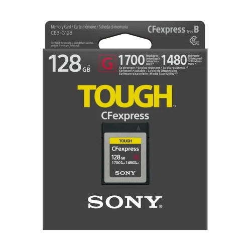Sony TOUGH G Series - 128GB CFexpress Memory Card