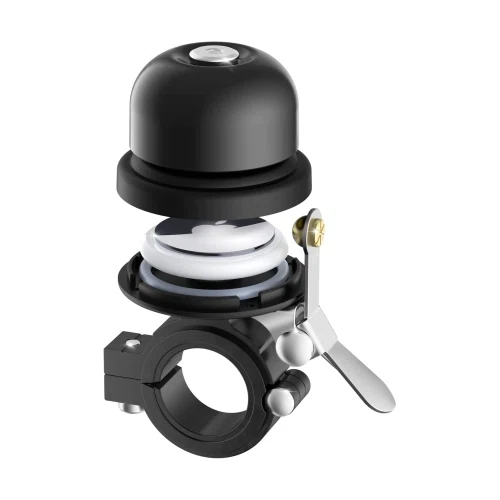Stouchi Bicycle Bell with Airtag Mount