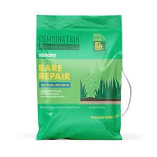 Sunday Bare Repair Sun + Shade Lawn Treatment + Grass Seed