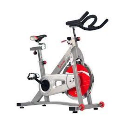 Sunny Health & Fitness 40 lb Flywheel Belt Drive Stationary Pro Indoor Cycling Bike
