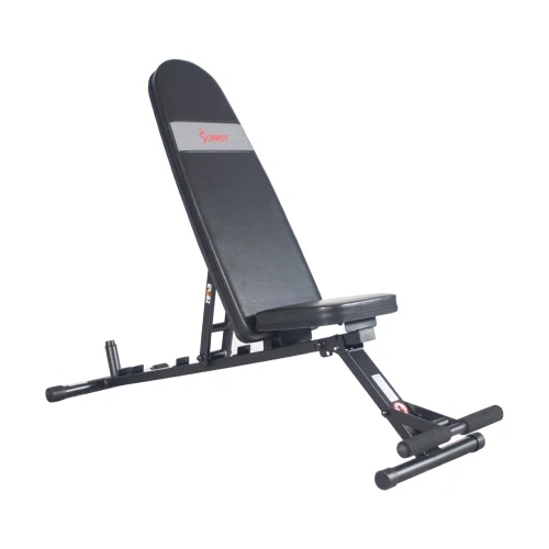 Sunny Health & Fitness Adjustable Workout Bench Utility Weight