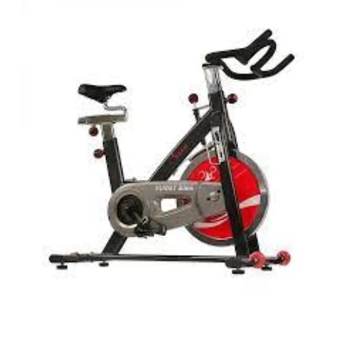 Sunny Health & Fitness Belt Drive Indoor Cycling Bike with Heavy 49 LB Flywheel