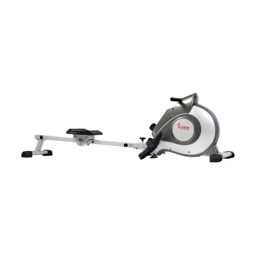 Sunny Health & Fitness Magnetic Rowing Machine Rower w/ LCD Monitor