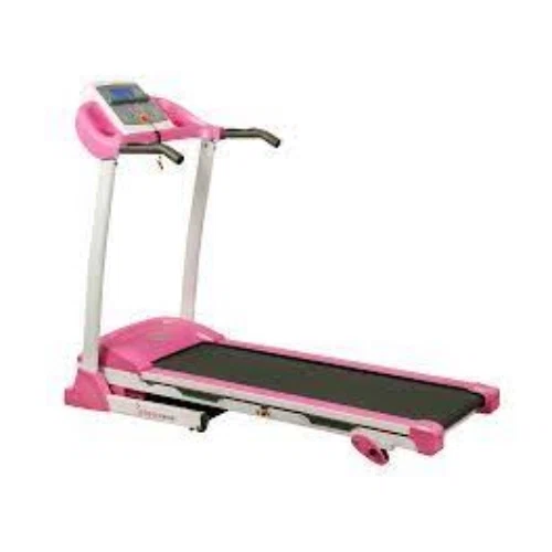 Sunny Health & Fitness Pink Treadmill w/ Manual Incline and LCD Display