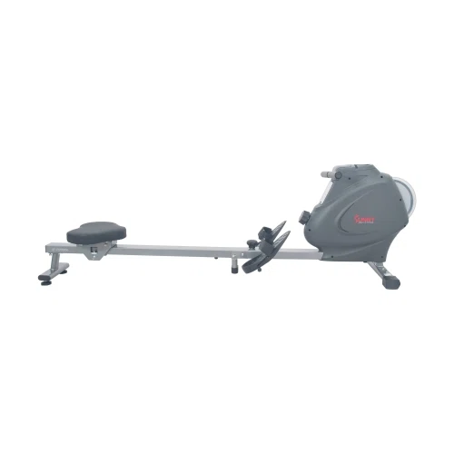 Sunny Health & Fitness Rowing Machine Magnetic Rower, LCD Monitor w/Device Holder