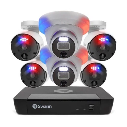 Swann Enforcer 6 Camera 8 Channel 4K Ultra HD NVR Security System - SONVK-889804B2D