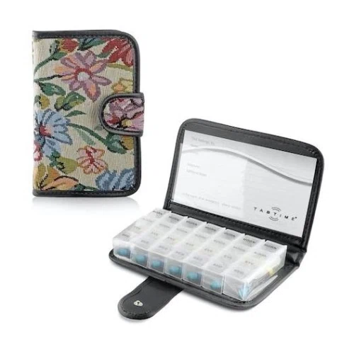 TabTime Tapestry Pill Wallet